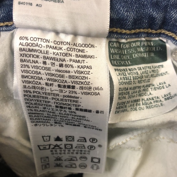 Women's Levi's® 505™ Straight Jeans 8M W29XL32 - Picture 13 of 15